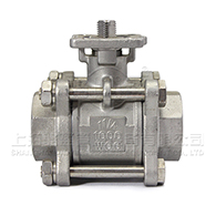 三片式高平臺螺紋球閥