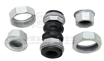 內(nèi)蒙古烏蘭察布市興和縣<a href=http://www.zthing.cn.cn target=_blank class=infotextkey>絲扣橡膠接頭</a>分解圖